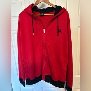 Air Jordan zip up hoodie